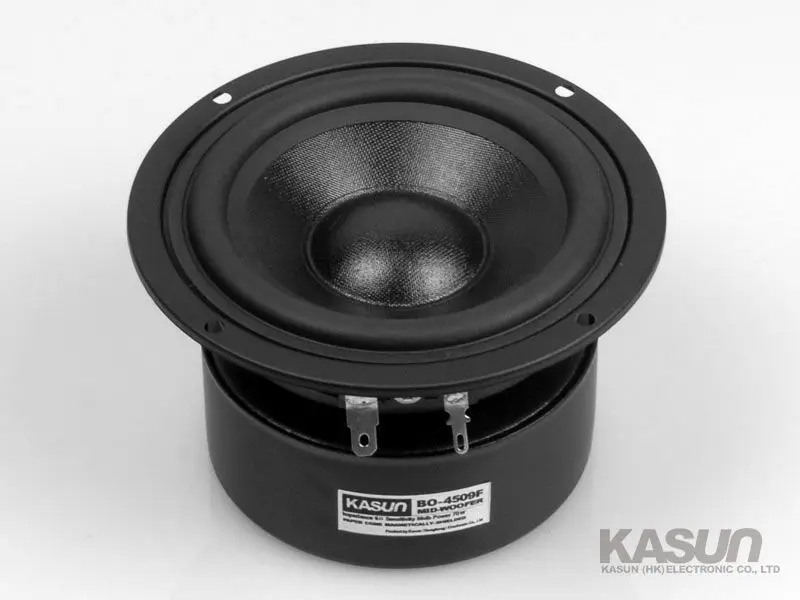 1 шт. Hi-Fi серии громкий Динамик середине НЧ-динамик Динамик BO-4509F 4 дюймов с магнитным экранированием бас Динамик 70 Вт 6 ом для усилителя