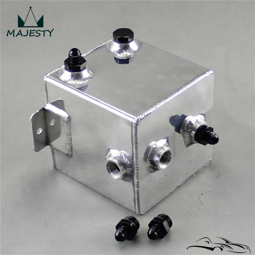 Универсальный алюминиевый 2 литровый вихревой бак для топливного бака +