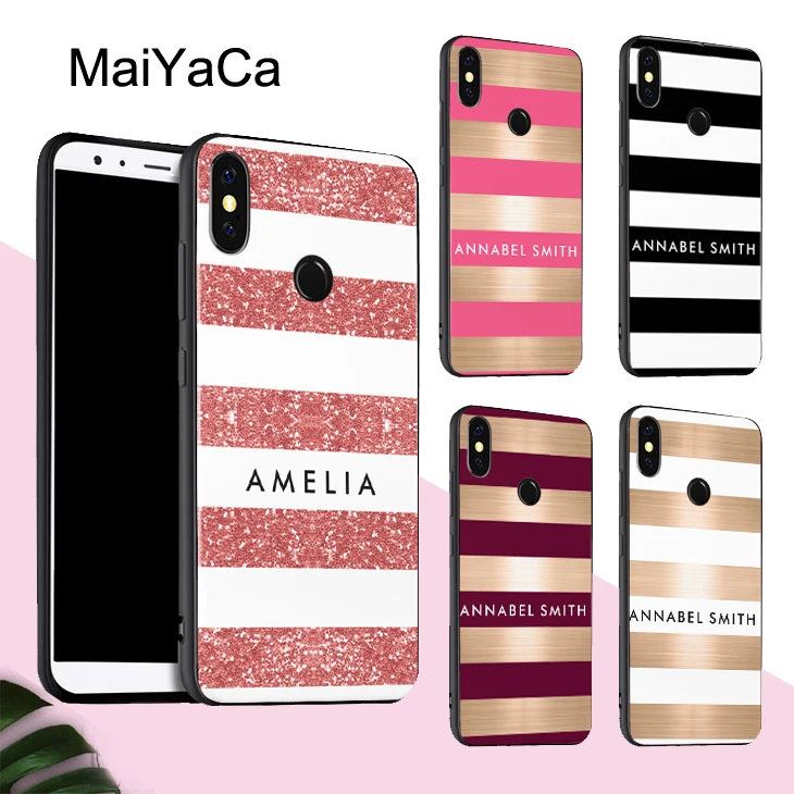 MaiYaCa персонализированный Чехол с именем для POCO X3 F2 Pro Red mi Note 8 8T 7 9 9S 9A 9C Mi 10 Lite A3 |