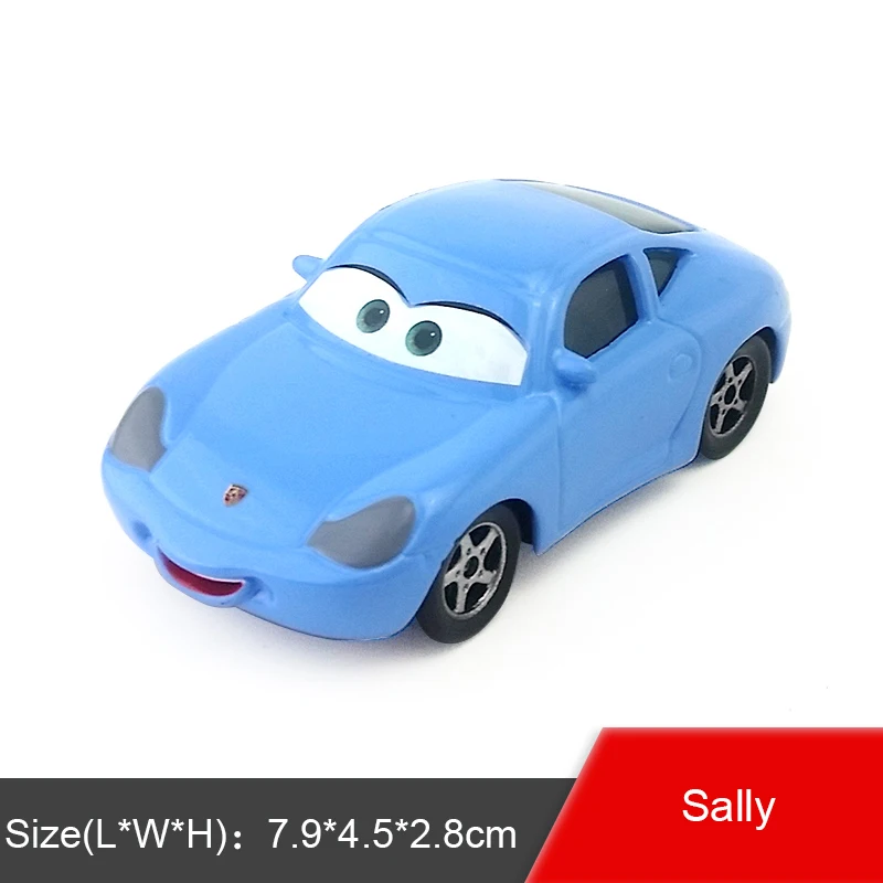 Sally Disney Pixar Cars 2 3 Jackson Storm Doc Hudson Mater трактор King 1:55 литая под давлением металлическая модель автомобиля подарок на день рождения для мальчиков детей - Цвет: Sally