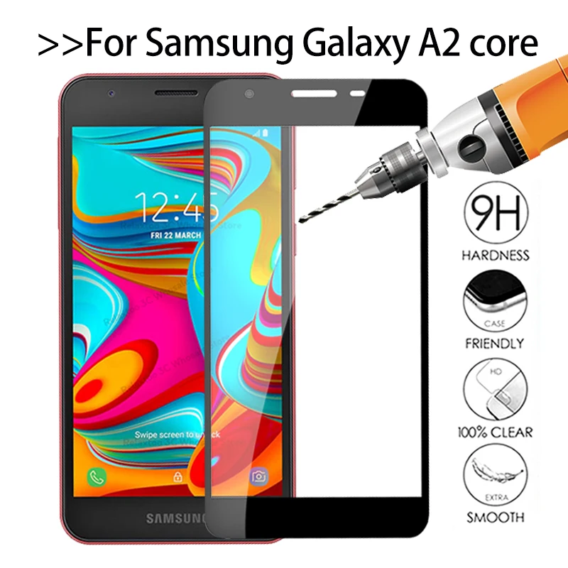 Защитное стекло для samsung Galaxy a2 core закаленное A2 a 2 a2core 2a Защитная пленка