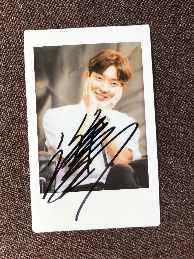 Ручная работа LEE JOON GI autographed Polaroid 3 дюйма K POP 5 версий 69C|Открытки и приглашения| |