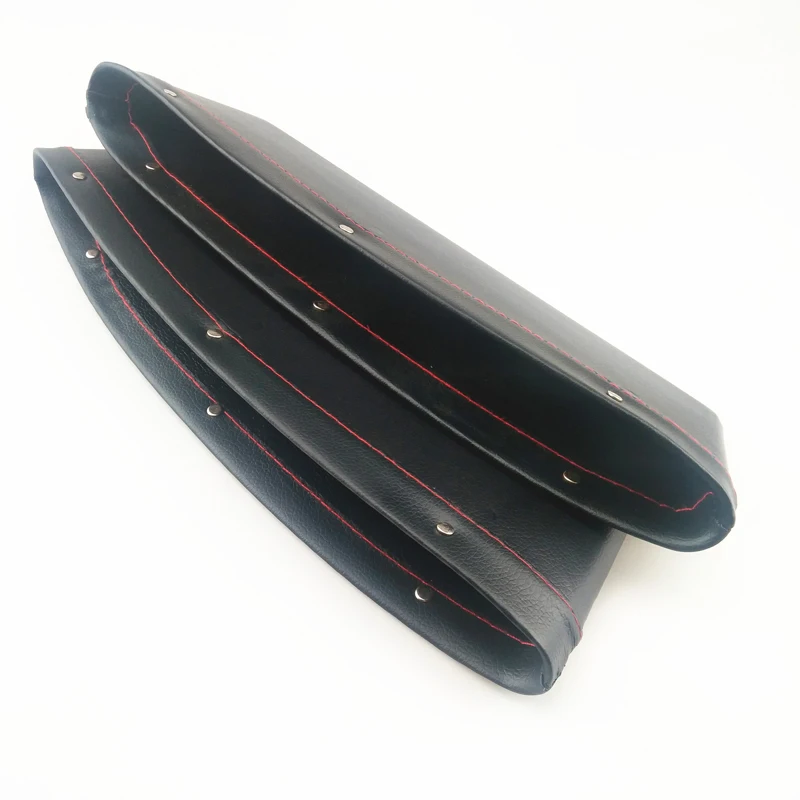 2 шт. Карманный кожаный ящик для хранения на автомобильное сиденье с прорезями