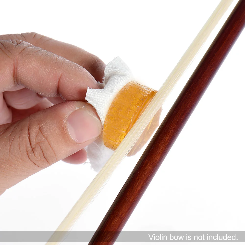 Ammoon Смола прозрачный оранжевый натуральная канифоль цилиндрические для скрипки