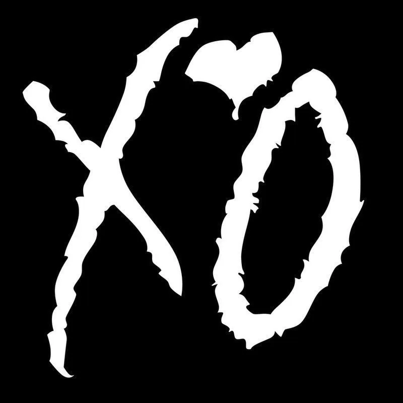 POOMOO Декор Weeknd XO Наклейка на стену ~ пользовательский цвет и размер OVO новый