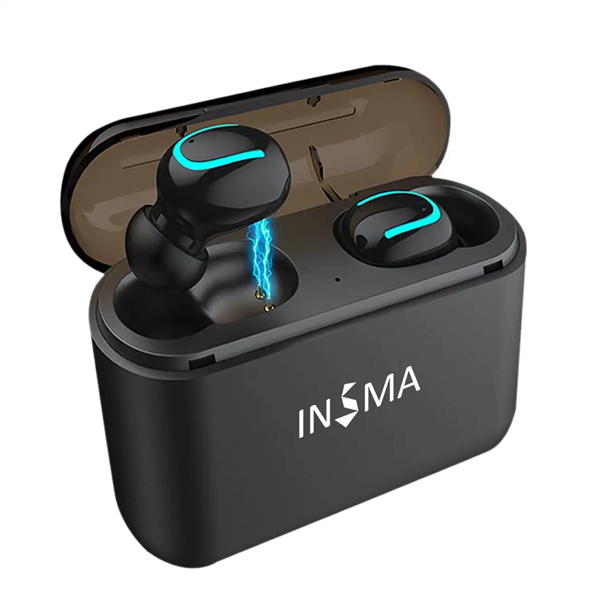 INSMA, 3500 мАч, bluetooth 5,0, наушники, TWS, беспроводные наушники, свободные руки, спортивные наушники, игровая гарнитура, телефон