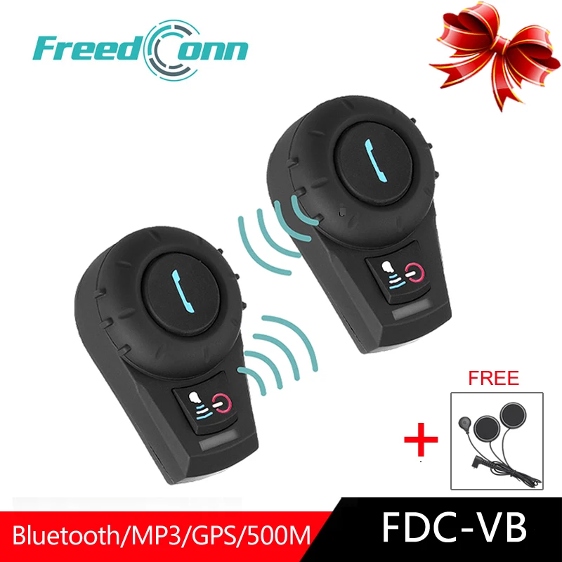 Bluetooth Интерком FreeConn FDCVB для мотоциклетного шлема гарнитура мотошлема BT