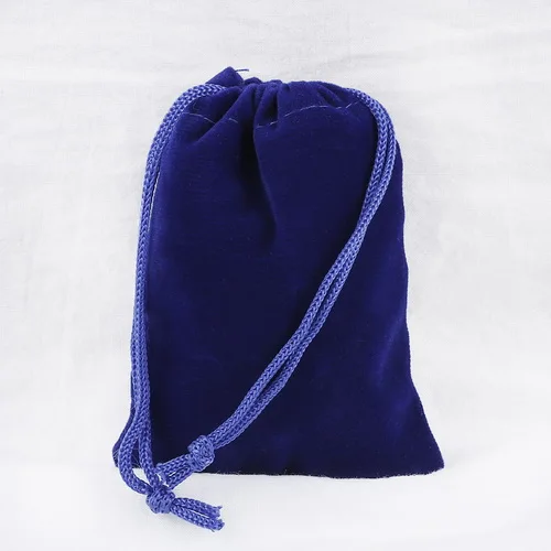 Royal Blue 10 шт./партия 5x7 см 7x9 см x 9 см x 12 см x 10x15 см цветные бархатные мешочки для упаковки ювелирных изделий, Дисплей упаковка с завязкой подарок сумки и чехлы - Цвет: Royal Blue