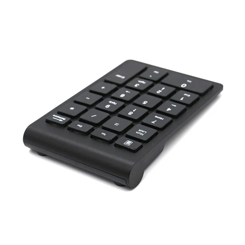 Черная клавиатура 22 клавиши мини Numpad Беспроводная Bluetooth цифровая клавиатура для Apple ПК клавиатуры