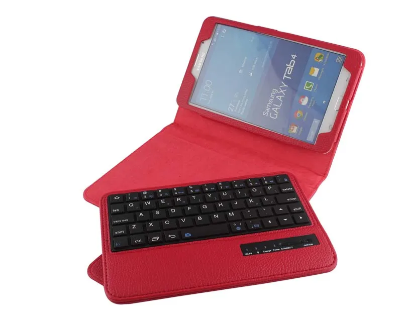 Съемный беспроводной Чехол-подставка из искусственной кожи с Bluetooth для