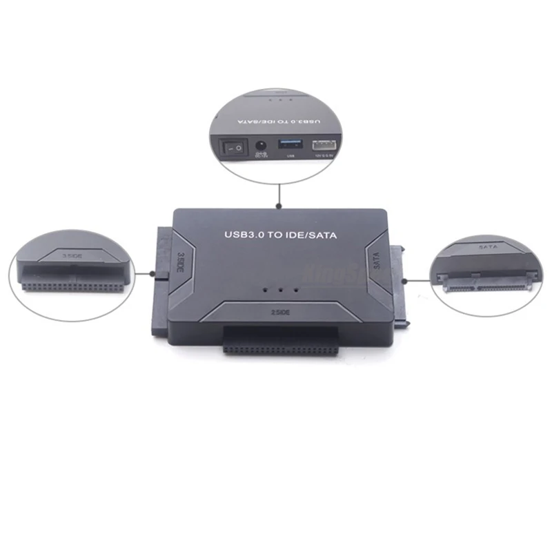 USB IDE/SATA адаптер Жесткий диск SATA к 3.0 передачи данных конвертер для 2.5/3.5/5.25