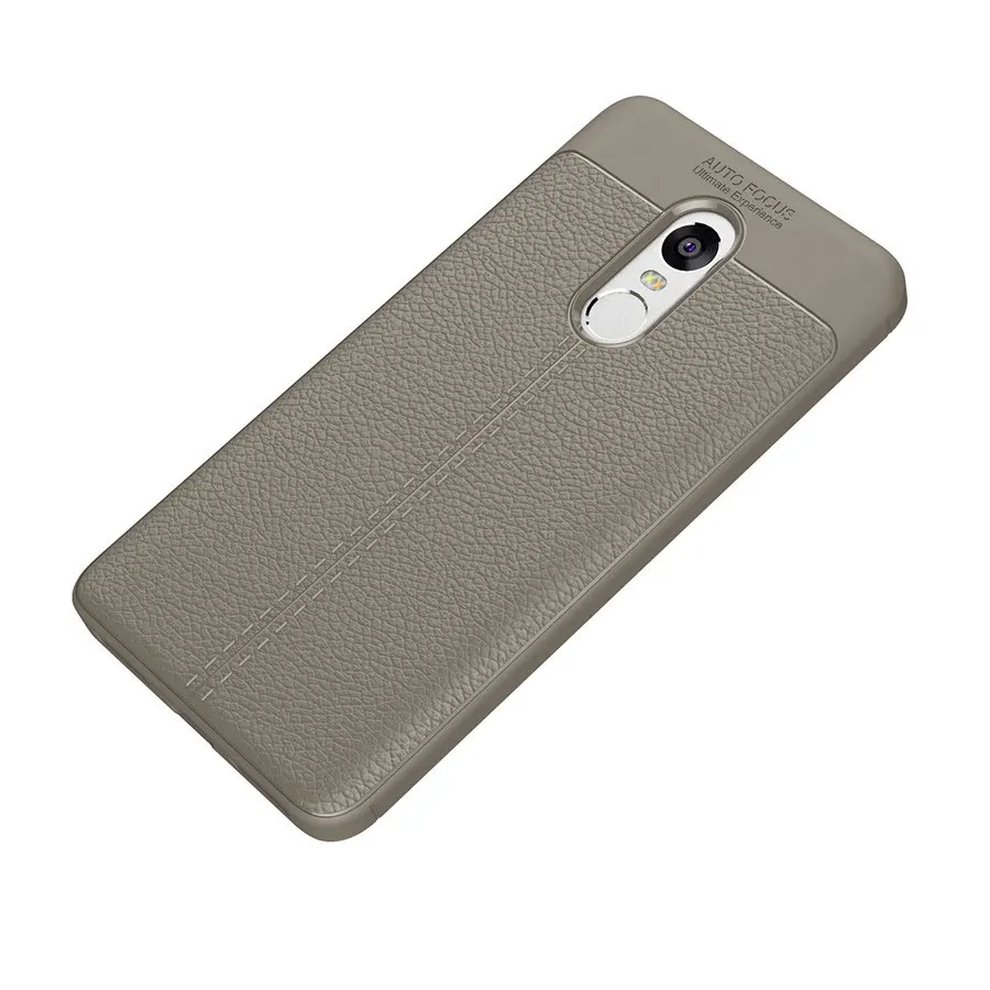 Для Xiaomi Redmi Note 4 Чехол Note 4 X Мягкий силиконовый чехол для Xiaomi Redmi Note 4 X Note 4 чехол для глобальной версии для lg spirit - Цвет: Gray
