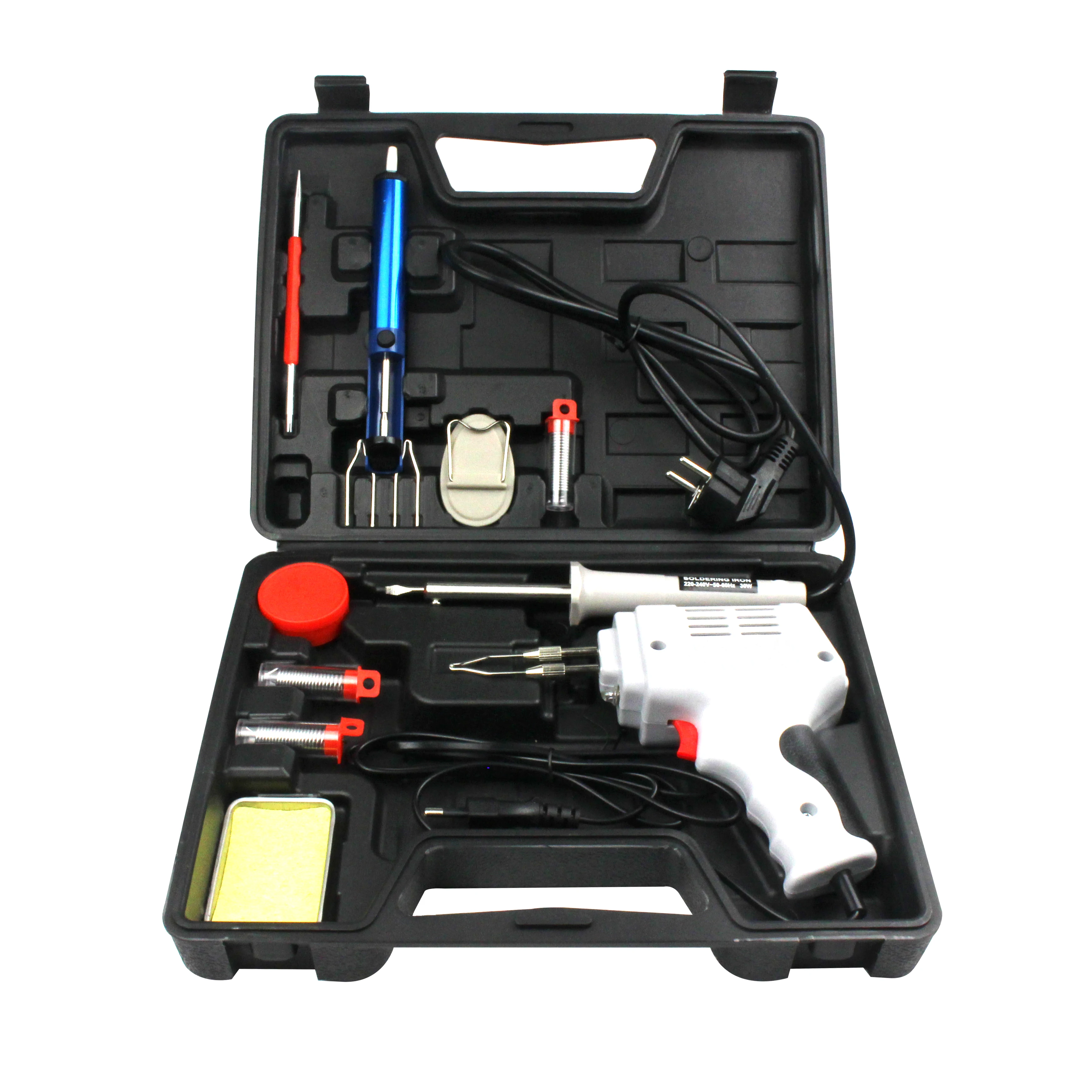 MAXMAN 220 V Электрический паяльник Комплект внутренний нагревательный пистолет ручной автоматически Пайка оловом пистолет ремонтный инструмент
