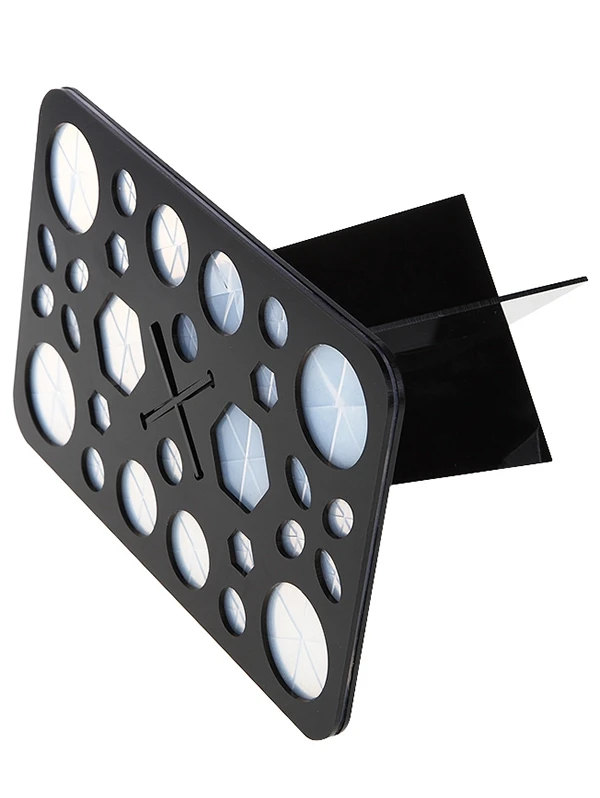 28 отверстий держатель кистей для макияжа сушилка воздуха органайзер полка