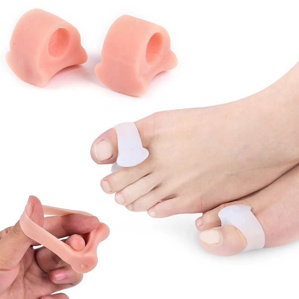 1 пара разделитель для большого пальца ноги 2 шт.|bunion protector|gel buniontoe corrector |