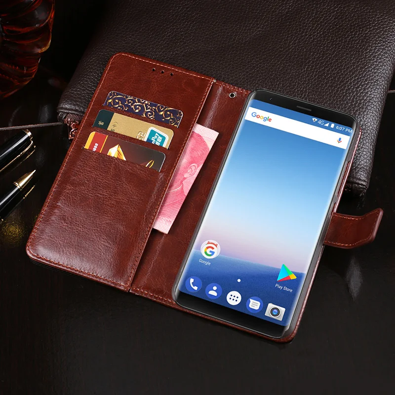 

IDEWEI for Ulefone Mix 2 Case 5.7'' Business Style Stand Flip Wallet PU Leather Phone Fundas Cover for Ulefone Mix 2 Case Capa