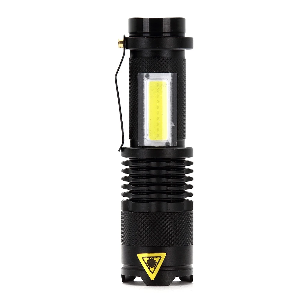 AloneFire 3800LM SK68 COB светодиодный фонарик Портативный мини ZOOM torchflashlight