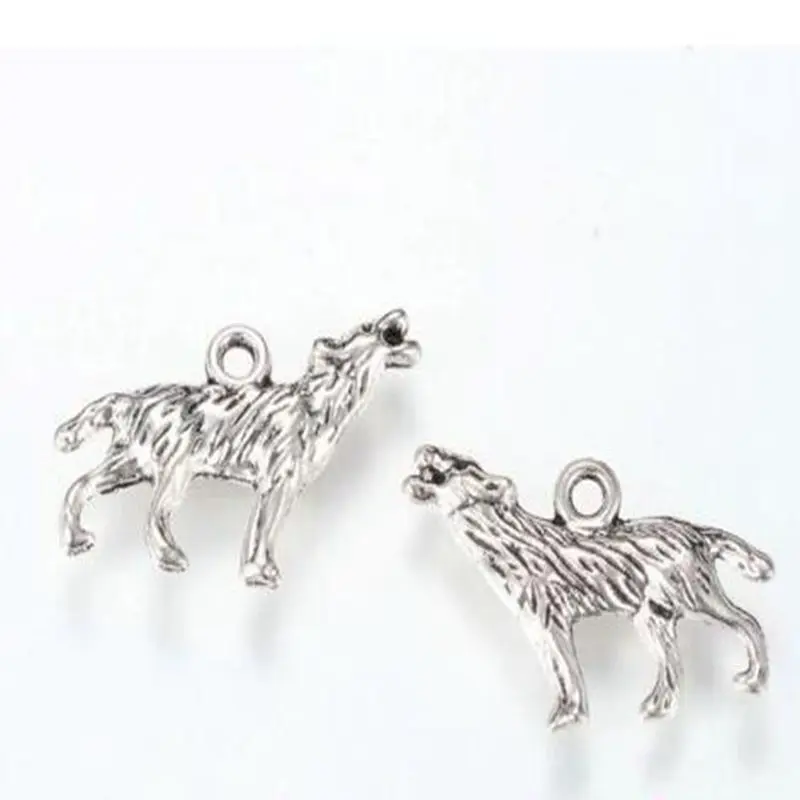 Подвеска в виде воющего волка и 18 х25 м|pendants for bracelets|chinese dragon pendantsilver pendant |