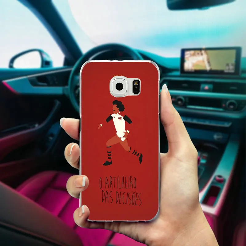 Clube De Regatas Do Flamengo Чехлы для мобильных телефонов с задняя крышка из ТПУ samsung Galaxy Note 2 3