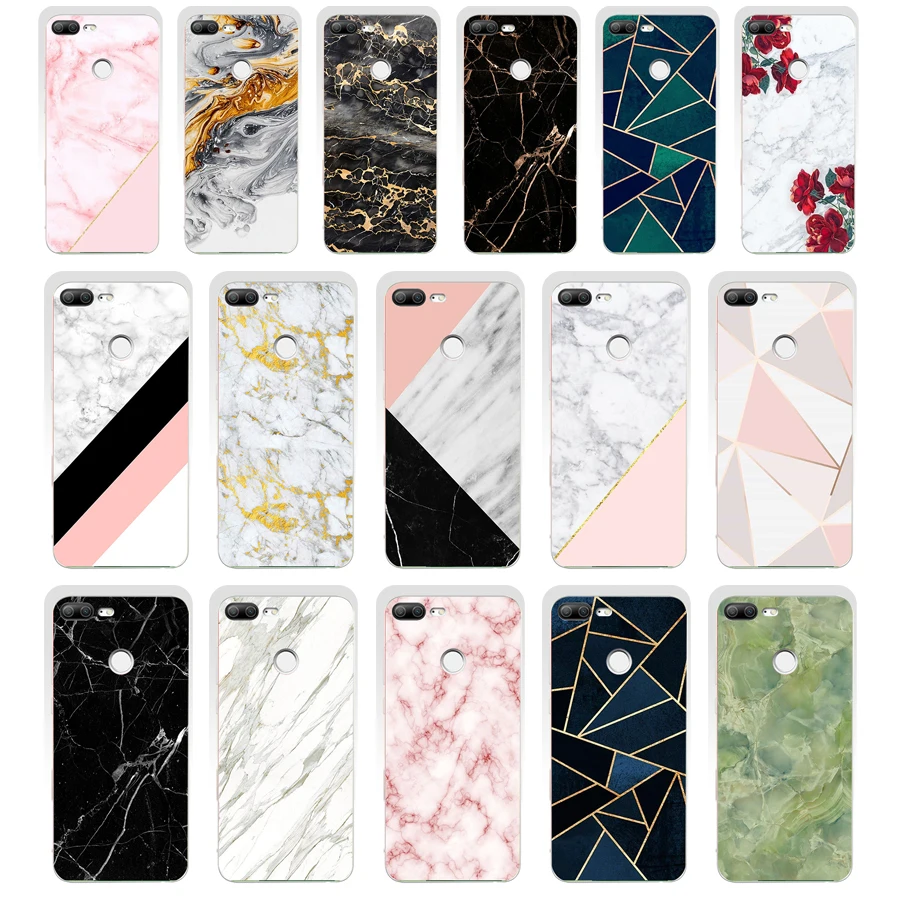 87SD мраморный зеленый камень, подарок, мягкий силиконовый чехол из ТПУ, чехол для телефона huawei Honor 8 9 Lite 8X p 9 lite 2016