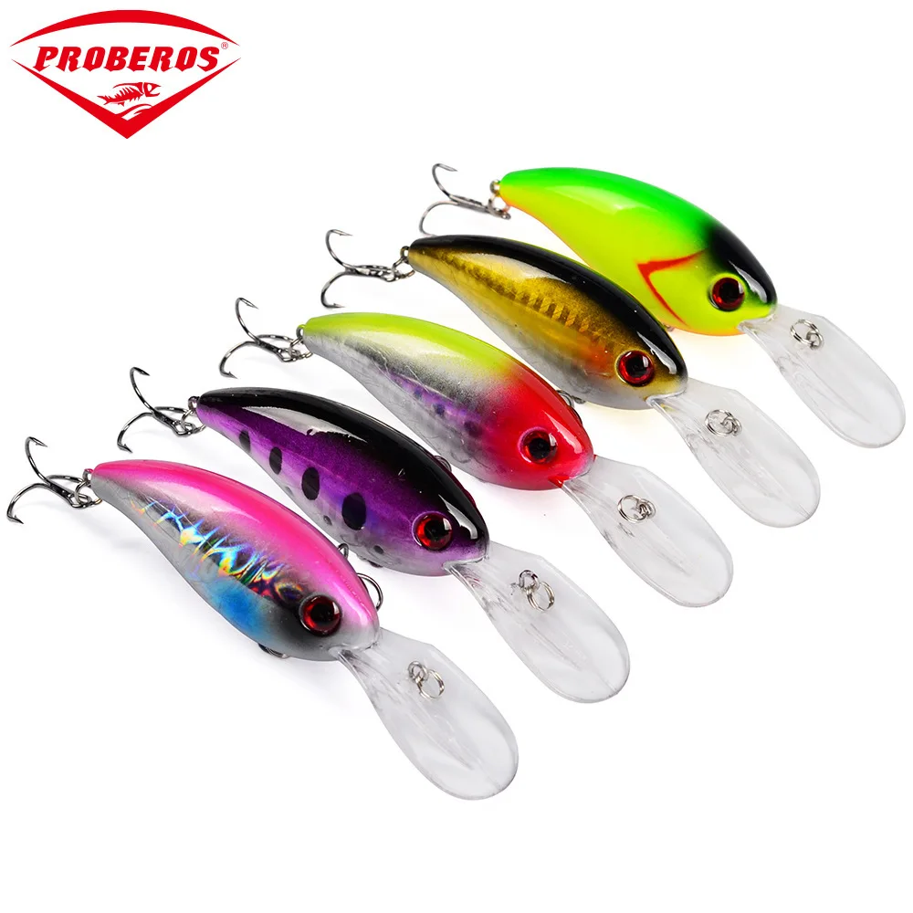 1 шт мини Crankbait приманки рыболовные 100 мм/14g Морская рыбалка свежий морской