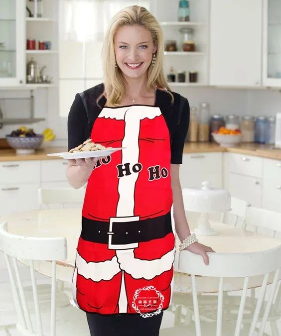 HOHOHO стили 1 шт Новые рождественские женские мужские сексуальные фартуки товары