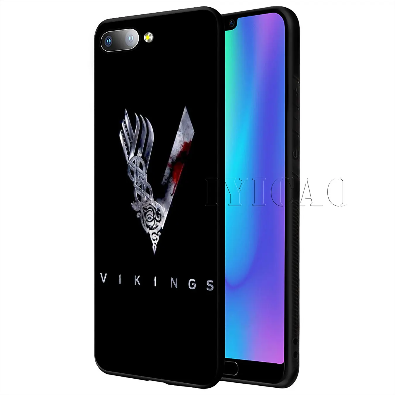 IYICAO Vikings серия Милый Мягкий силиконовый чехол для телефона Huawei Y9 Y7 Y6 Prime 2019 Honor 20 8C 8X
