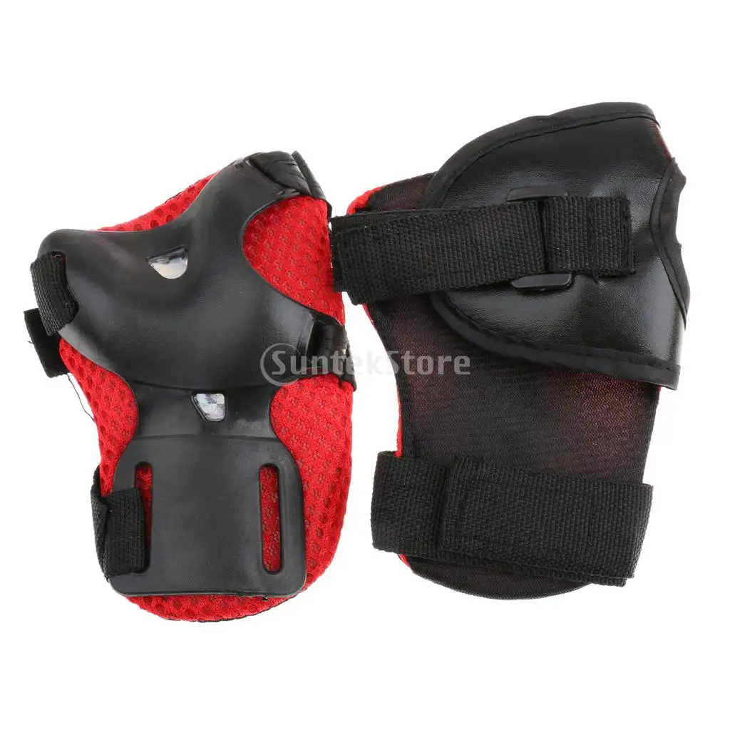7 шт./компл. спортивный комплект безопасности шлем для коленного сустава наручные защитный кожух для подушек безопасности для детей кататься на коньках скейтборд
