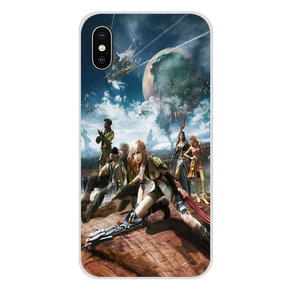 images 6 Для Apple IPhone X XR XS MAX 4 4S 5 5S 5C SE 6 6 S 7 8 Plus, ipod touch 5 6 прозрачный мягкий чехол Чехлы Final Fantasy XV Мода - Цвет: images 6