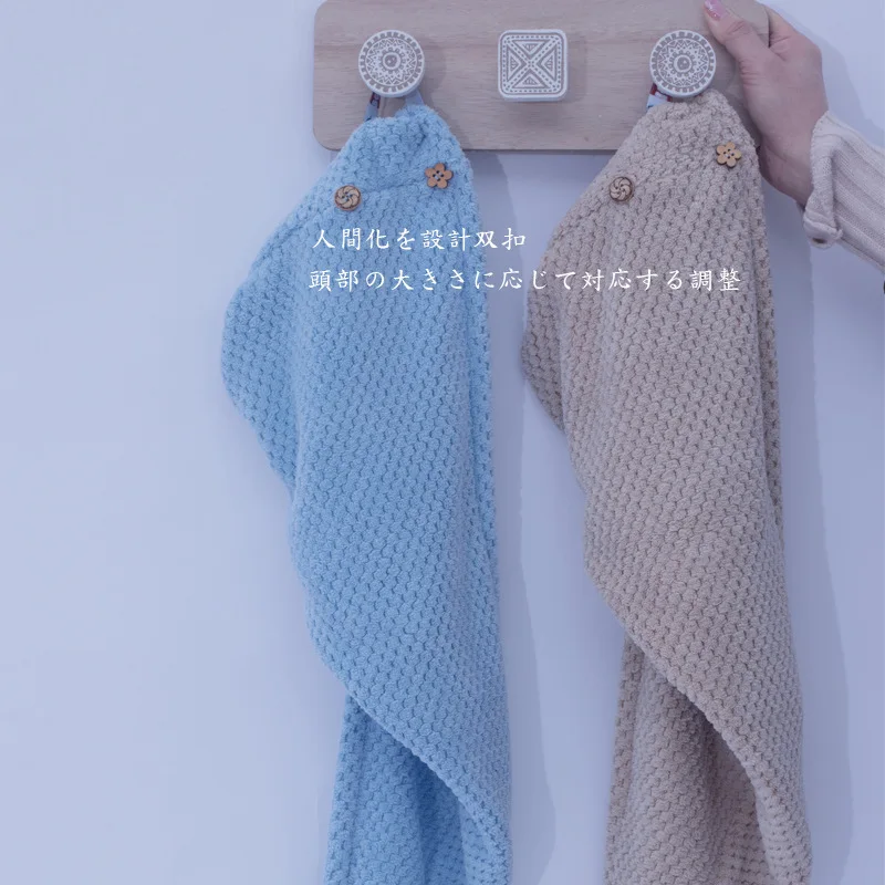 Lady's Magic Quick Dry Hair Towels Lovely Drying Bath Towel Head Wrap Hat Makeup Cosmetics Cap Hari | Дом и сад