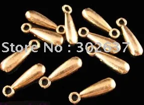 Бесплатная доставка 300 шт. старину золото PLT Твердые Teardrop падает 17 мм A13G|gold mesh|teardrop