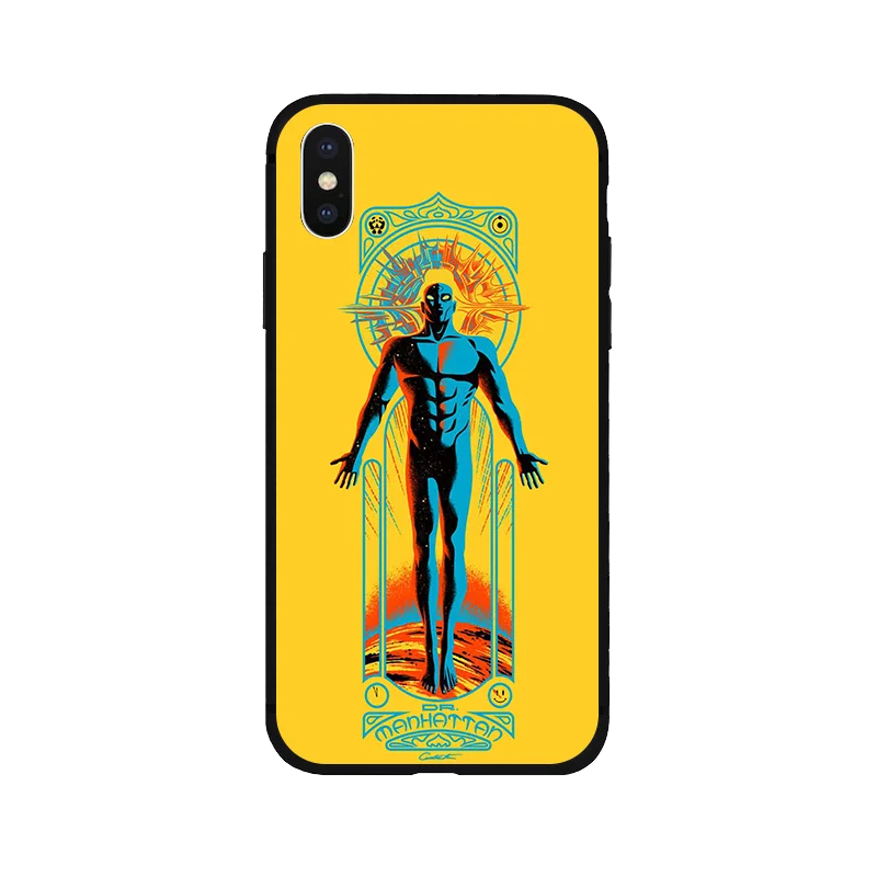 Watchmen Doctor Manhattan DC Rorschach мягкий силиконовый черный чехол для телефона iPhone 5 5S SE 6 6s 7 8 plus X Xs XR max - Цвет: 1318