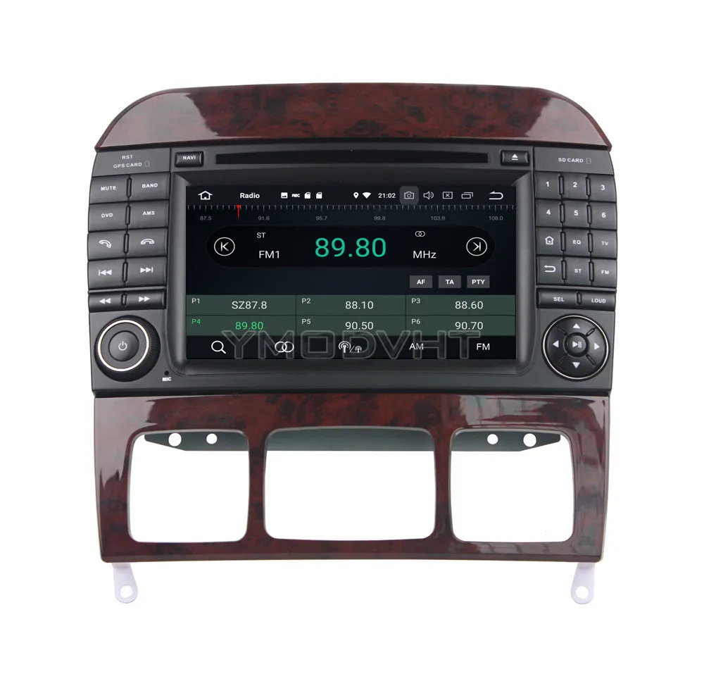 YMODVHT 7 дюймов Android 8 0 Восьмиядерный PX5 4 ГБ Автомобильный dvd плеер Радио Стерео GPS для