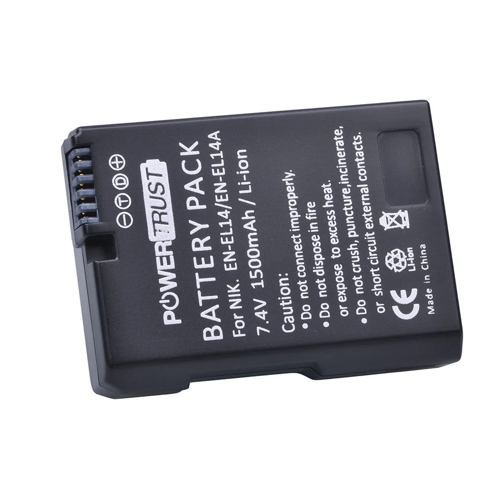 EN-EL14 EN EL14 EN-EL14a EL14a EL14 батарея+ ЖК двойное зарядное устройство для Nikon P7800, P7100, D3400, D5500, D5300, D5200, D3200, D3300, MH-24