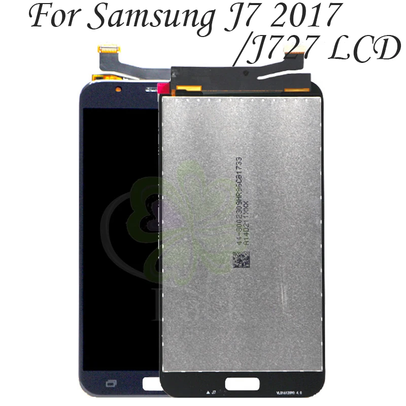 Для SAMSUNG GALAXY J7 SKY Pro J727 ЖК дисплей с сенсорным экраном дигитайзер в сборе + клей для