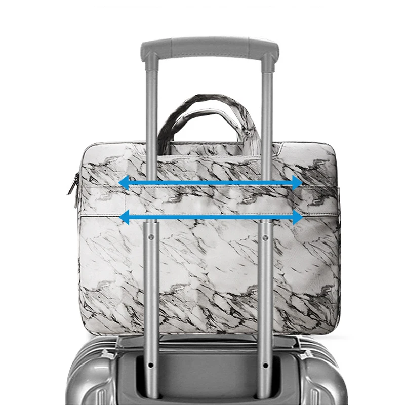 Мраморная искусственная кожа сумка для ноутбука Macbook Air Retina 11 12 13 3 14 15 чехол Xiaomi Pro 6