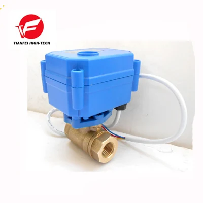 CE ROHS CWX-15N моторизованный шаровой кран 2 0 нм 5s DN25 латунный Женский-Женский BSP DC5V DC12V
