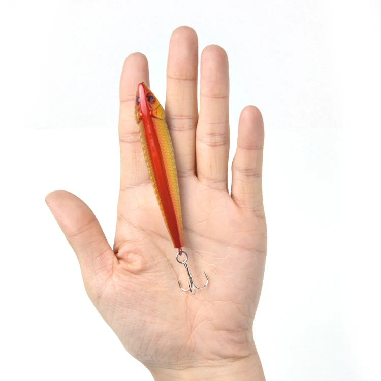 Рыболовная приманка 90 мм 9 2 г Поппер рыболовные приманки 3D глаза наживка твердая