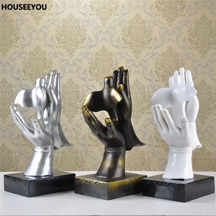 Креативные абстрактные фигурки Миниатюрные аксессуары статуя скульптура