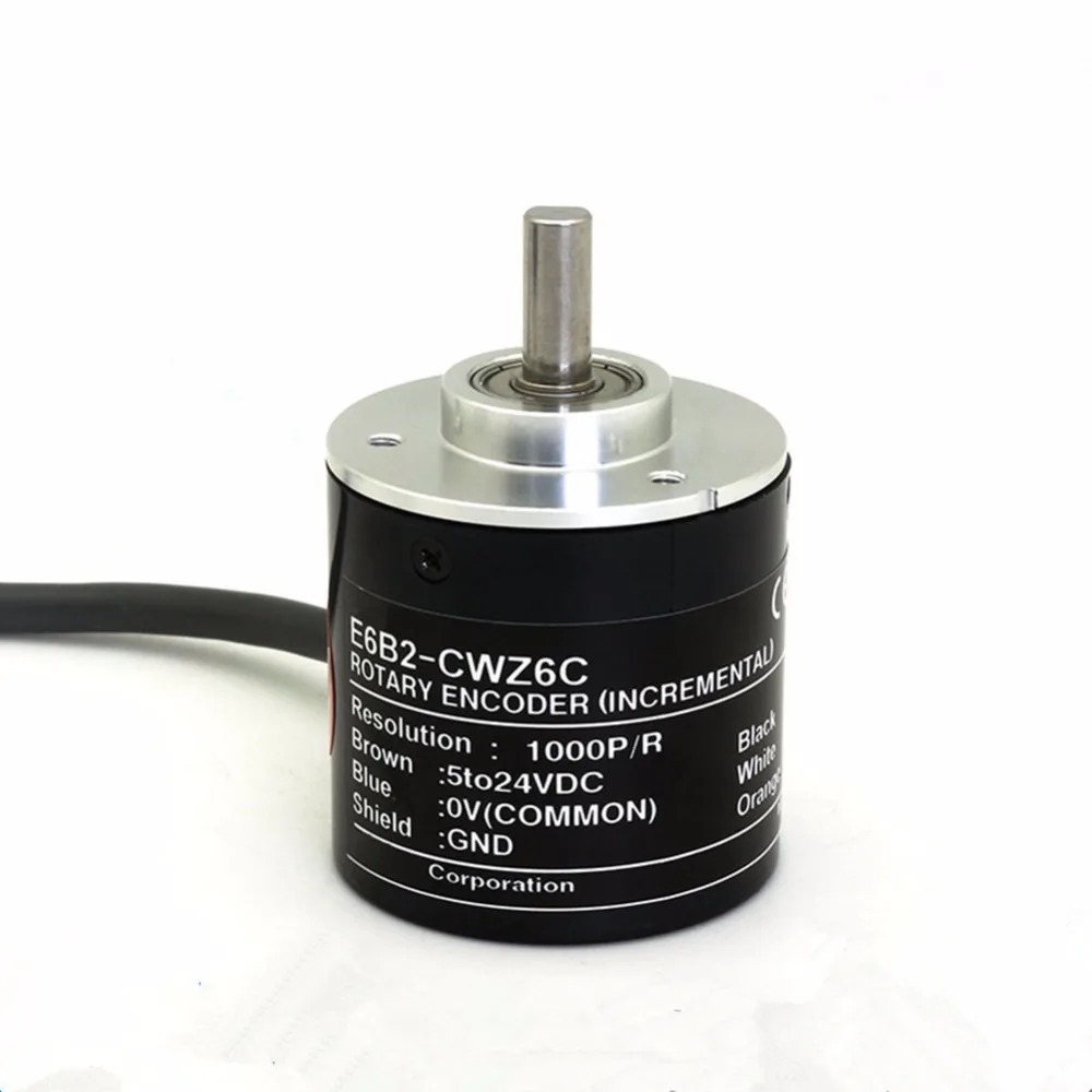 

Free Shipping 1pcs E6B2-CWZ6C 10 360 600 1000 1024 1800 100 200 2000P/R for Encoder / ABZ output Rotary Encoder