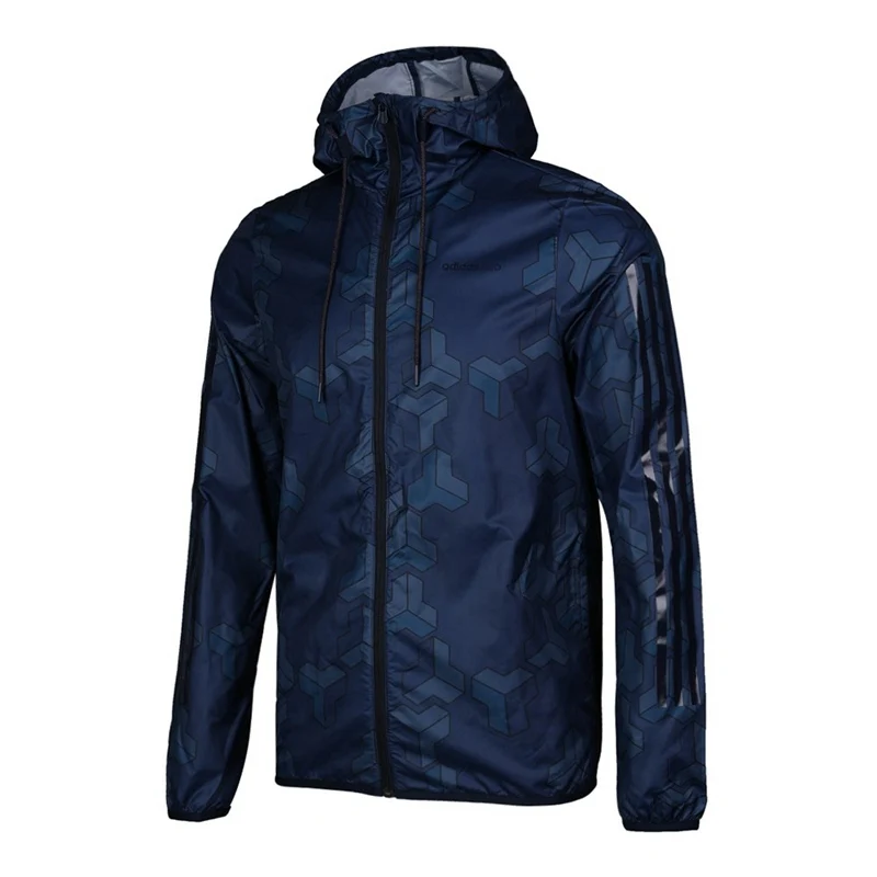 Новое поступление Adidas Neo лейбл M CS BR WB 2 Для мужчин куртка с капюшоном Спортивная