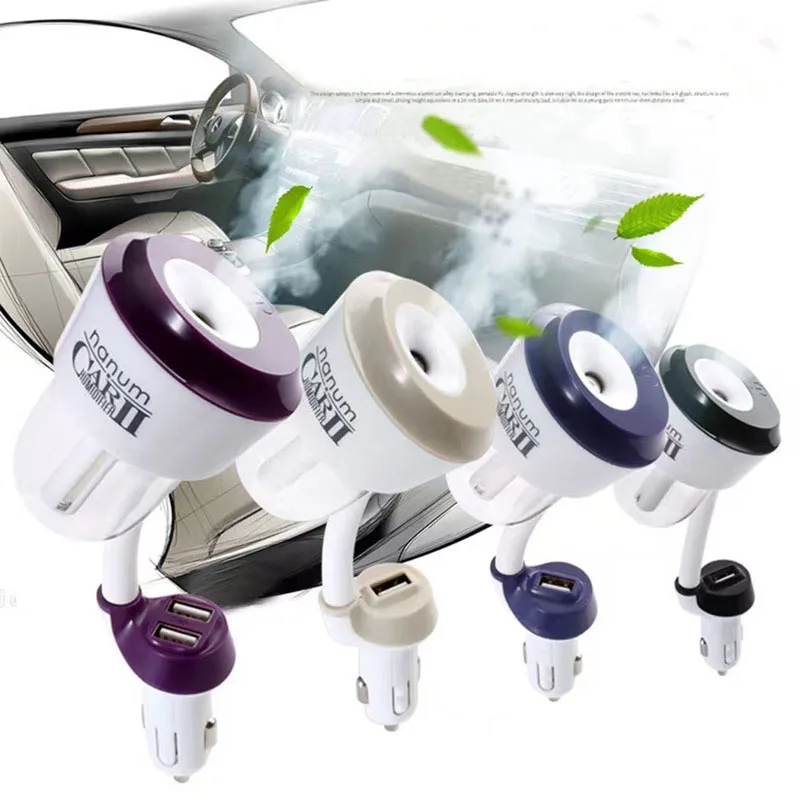 Увлажнитель воздуха с 2USB портами 12 В|ambientador coche|ambientador de cochehumidificador ambientador |