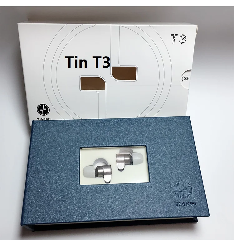 TinHIFI оловянный аудио T3 в ухо наушники 1DD+ 1BA Ноулз Гибридный привод HiFi наушники металлические 3,5 мм наушники MMCX съемная гарнитура