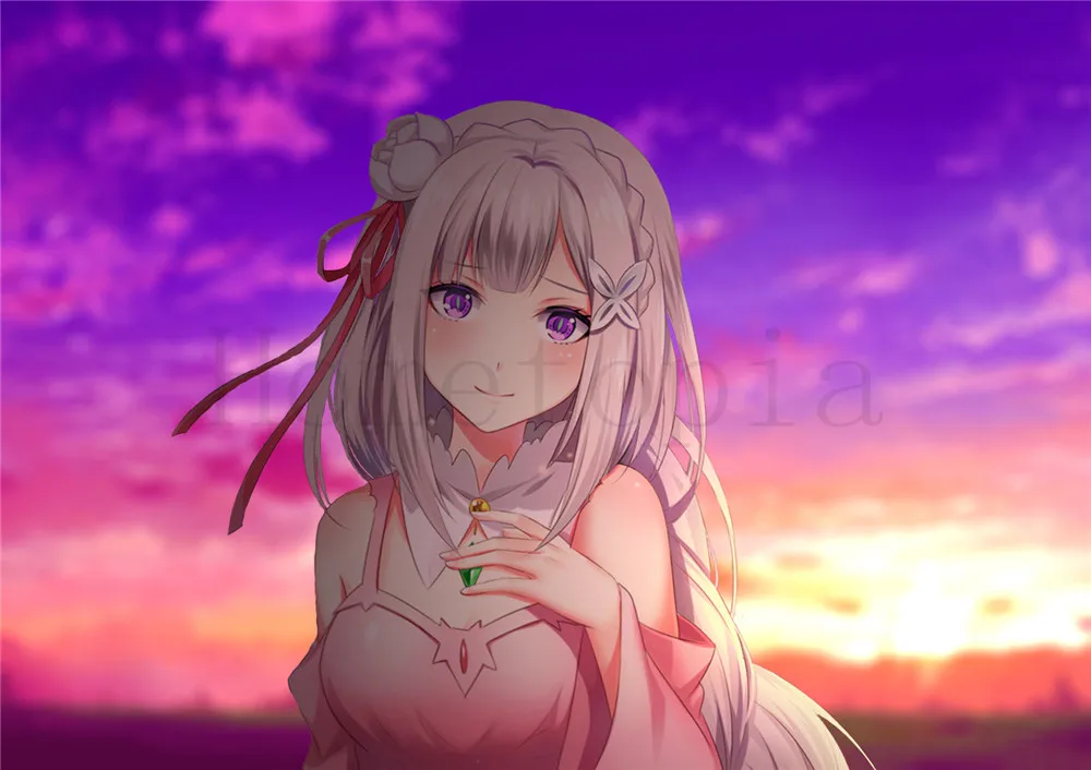 Постеры ReZero пусковая жизнь в другом мире аниме наклейки на стену украшение дома |