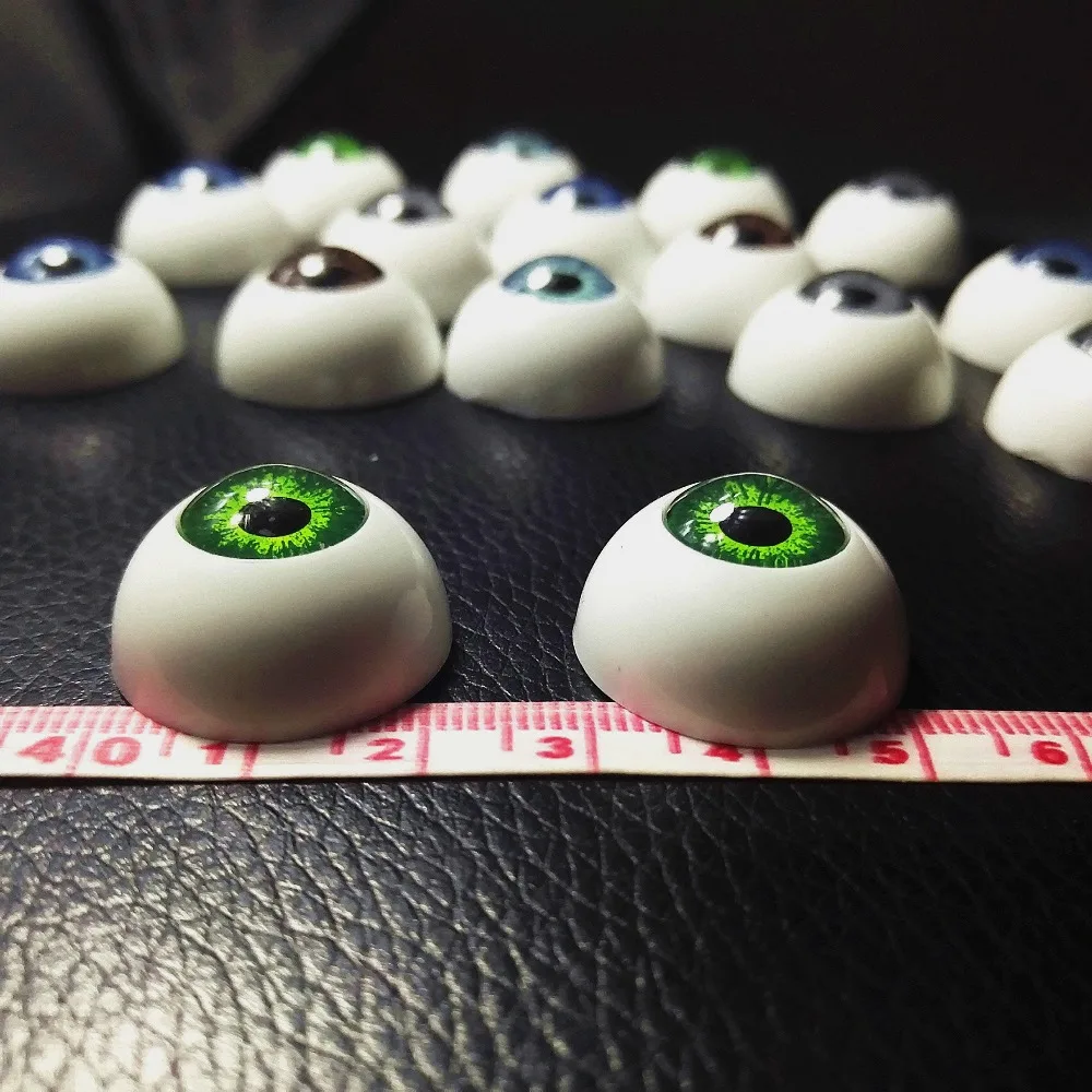 Глаза кукольные полукруглые 22 мм 2 шт.|toys accessories|acrylic dolleye 22mm |