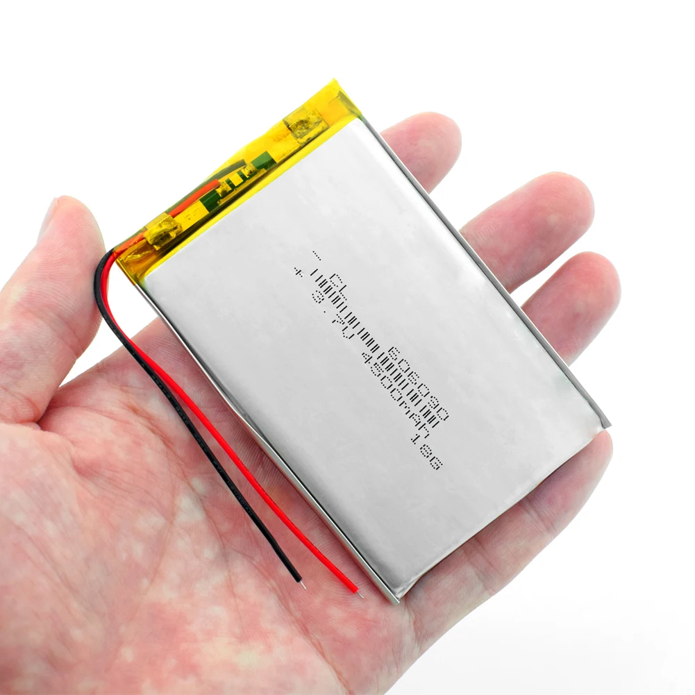 1/2/4 шт 3 7 V 4500mAh Li Po Перезаряжаемые Батарея 606090 для MP5 планшетный ПК DVD MID POS машина