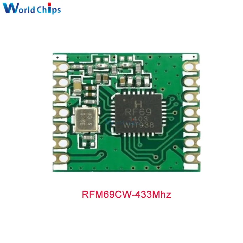 Модуль радиочастотного приемопередатчика diymore RFM69W RFM69CW RFM69HW 433 МГц 868 модуль