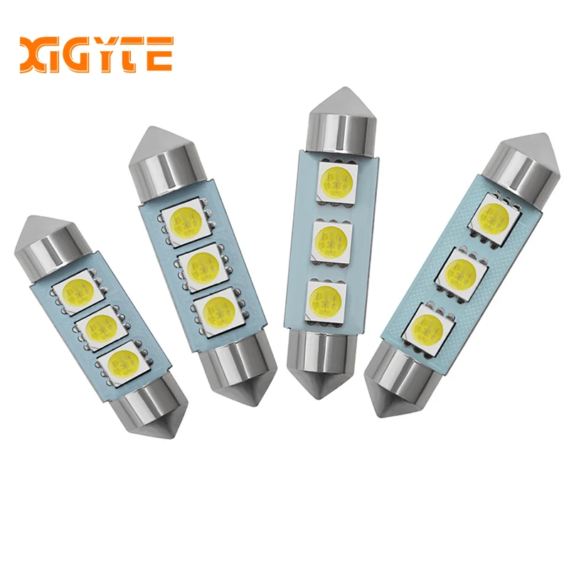 Автомобильный Стайлинг Led C5W 5050 3 Smd 3Smd 31 мм 36 39 41 Dc 12 В Festoon внутренний купол дверной