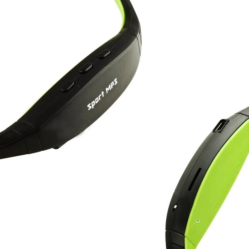 Спортивный MP3 плеер портативные наушники музыкальные для бега гарнитура с TF