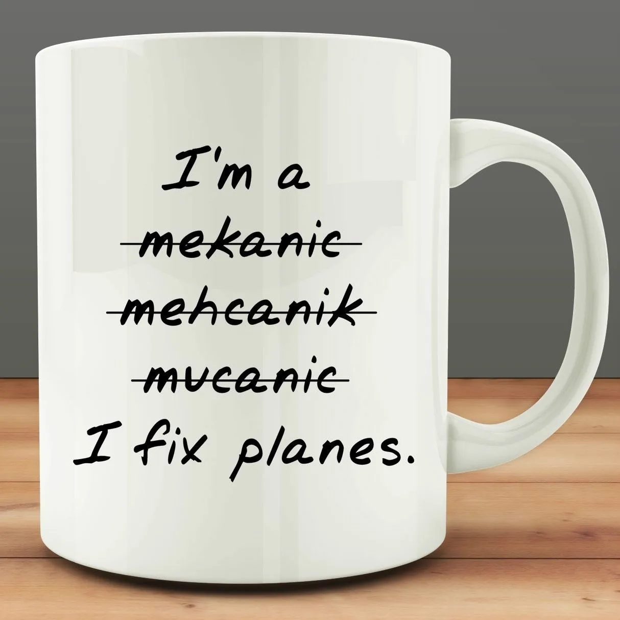 Кофейная кружка I Fix Planes забавная авиамеханика | Дом и сад